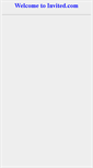 Mobile Screenshot of invited.com